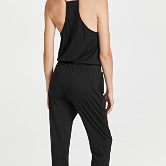 CAMI NYC Estella Jersey Jumpsuit black woman's size Small - Picture 3 of 11